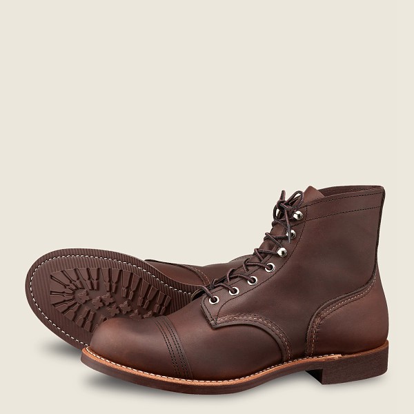 Heritage Støvler Herre - Red Wing Iron Ranger - 6-Inch Harness Læder - Brune - ARVOXQ-691